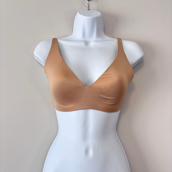 GAP GapBody Women's 34C Beige Everyday Essentials Wireless Bra NWT - Picture 3 of 6